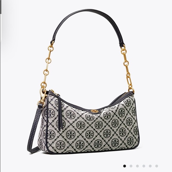 Tory Burch Handbags - Tory Burch T MONOGRAM JACQUARD STUDIO BAG